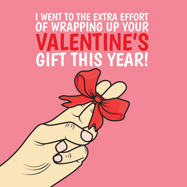 Wrapped Fingers Confetti-exploding Greetings Card