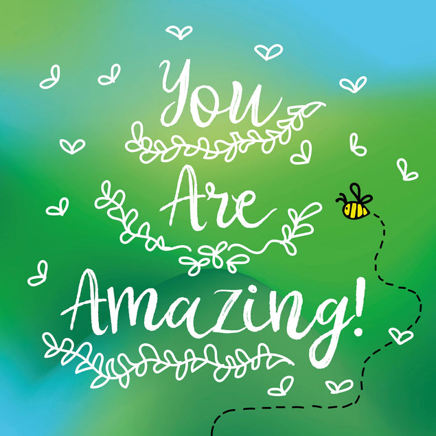 You Are Amazing! Confetti-exploding Greetings Card