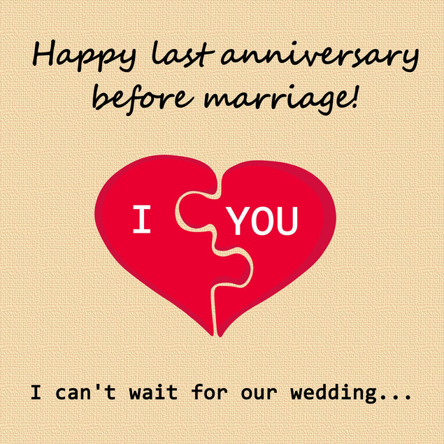 You And I Last Anniversary Confetti-exploding Greetings Card