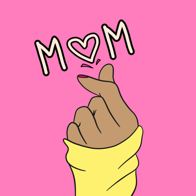 Mom Heart Mother's Day Confetti-exploding Greetings Card