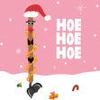 Garden Hoe Hoe Hoe Christmas Confetti-exploding Greetings Card