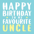 Favourite Uncle Confetti-exploding Greetings Card