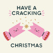 Cute Christmas Cracker Confetti-exploding Greetings Card