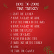How To Cook The Turkey Drunk Style Christmas Confetti-exploding Greetings Card