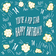 You Are A Pop Star! 14th Birthday Confetti-exploding Greetings Card