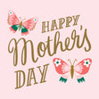 Pink Butterflies Mother's Day Confetti-exploding Greetings Card