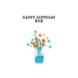 Flowers In A Vase For Mum Confetti-exploding Greetings Card