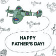 Father's Day Planes Confetti-exploding Greetings Card