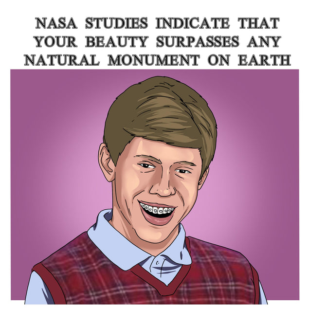 Geek Compliment Valentine's Confetti-exploding Greetings Card