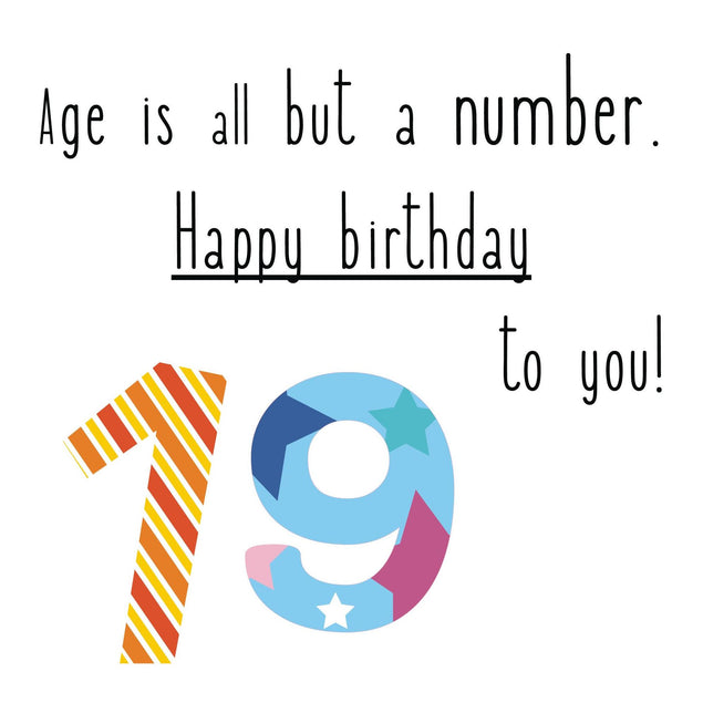 Happy 19th Birthday To You! Confetti-exploding Greetings Card