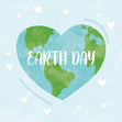 Earth Day Confetti-exploding Greetings Card