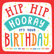 Hooray It's Your Birthday Confetti-exploding Greetings Card