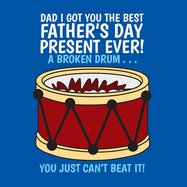 You Just Can't Beat It! Confetti-exploding Greetings Card