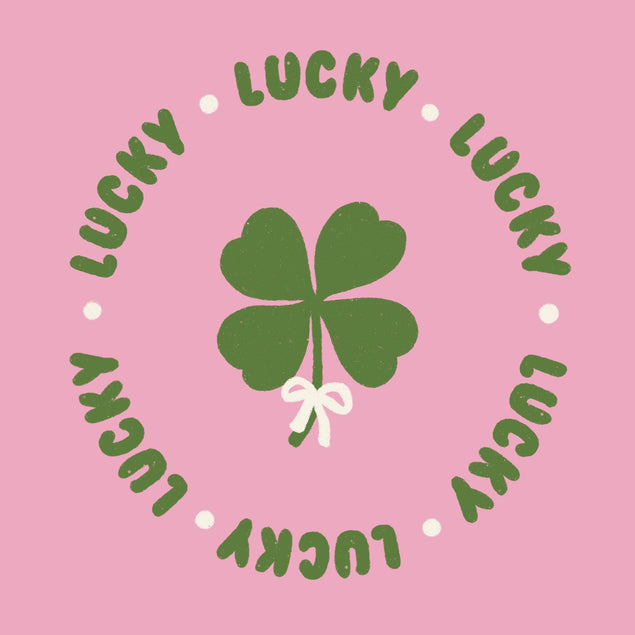 Four-Leaf Clover Lucky Confetti-exploding Greetings Card