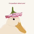 I'm Quakers About You Confetti-exploding Greetings Card