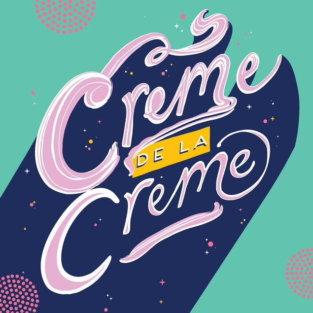 Creme de la Creme Confetti-exploding Greetings Card