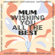 Milkshake Happy Birthday Mum Confetti-exploding Greetings Card