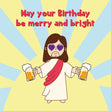 Have A Merry And Bright Birthday Confetti-exploding Greetings Card