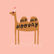 Hip Hip Hooray Confetti-exploding Greetings Card