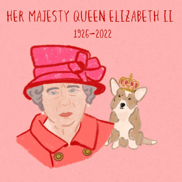 God Bless Our Queen Confetti-exploding Greetings Card