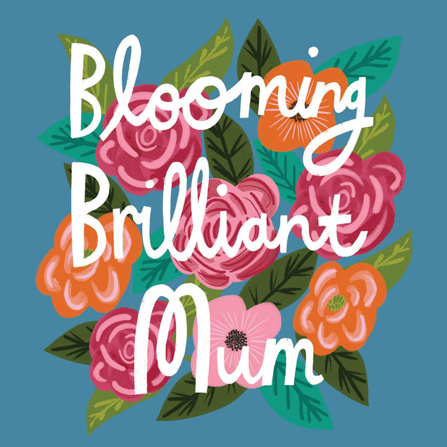 Blooming Brilliant Mum Confetti-exploding Greetings Card
