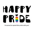 Happy Pride With You Confetti-exploding Greetings Card