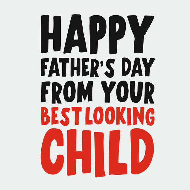 Best Looking Child Confetti-exploding Greetings Card