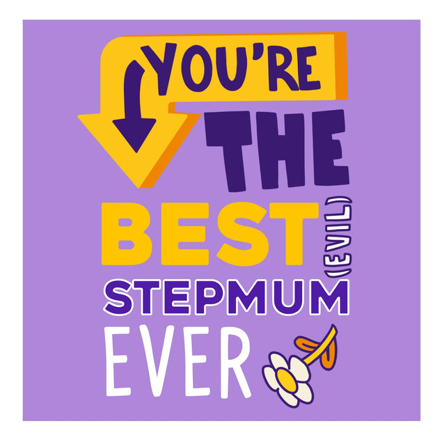 Happy Mother's Day The Best Stepmum Ever Confetti-exploding Greetings Card