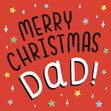 Merry Christmas Dad Confetti-exploding Greetings Card