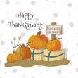 Happy Thanksgiving Pumpkin For Sale Confetti-exploding Greetings Card