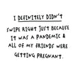 Pandemic Pregnant Friends Confetti-exploding Greetings Card