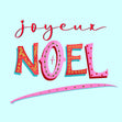 Joyeux Noel Confetti-exploding Greetings Card