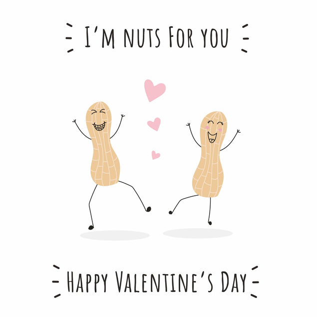 Nuts For You Confetti-exploding Greetings Card