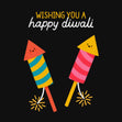 Wishing You A Happy Diwali Confetti-exploding Greetings Card