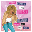 Simply The Best Tina Turner Birthday Confetti-exploding Greetings Card