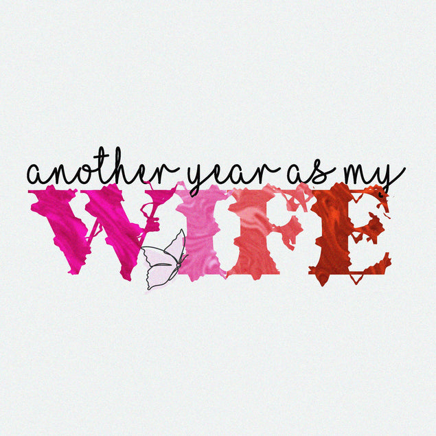 Happy Anniversary Wife LGBTQ+ Confetti-exploding Greetings Card