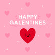 Happy Galentines Confetti-exploding Greetings Card