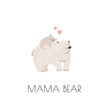 Love Mama Bear Confetti-exploding Greetings Card
