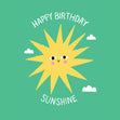 Happy Birthday Sunshine Confetti-exploding Greetings Card