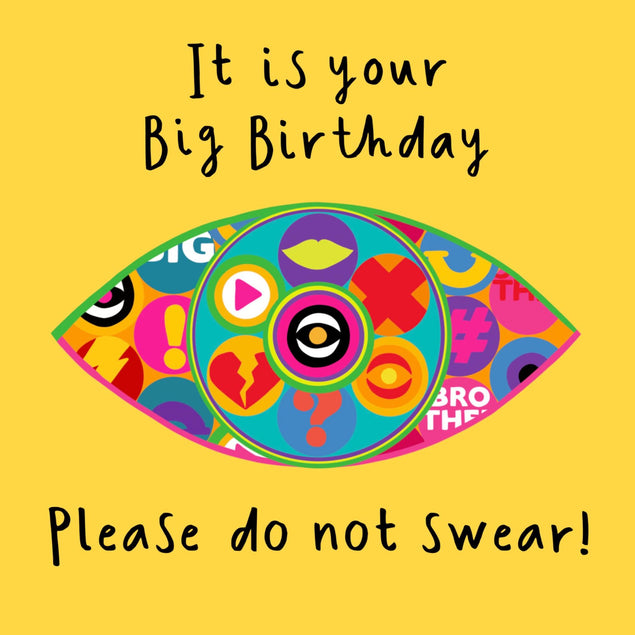 Big Brother Birthday Confetti-exploding Greetings Card