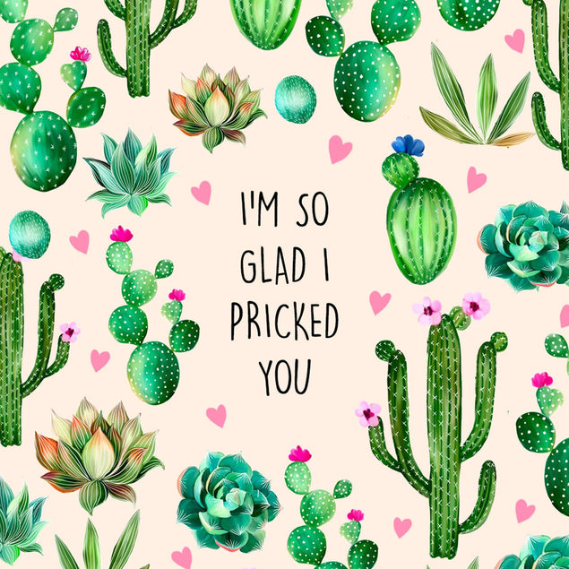 Glad I Pricked You Confetti-exploding Greetings Card