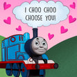 I Choo Choo Choose You Valentine's Day Confetti-exploding Greetings Card