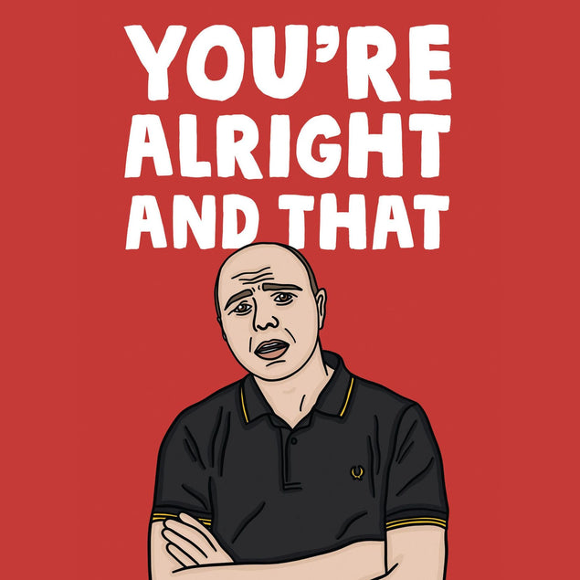 Karl Pilkington Confetti-exploding Greetings Card