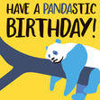 Have A Pandastic Birthday Confetti-exploding Greetings Card