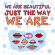 Beautiful The Way We Are International Women?s Day Confetti-exploding Greetings Card