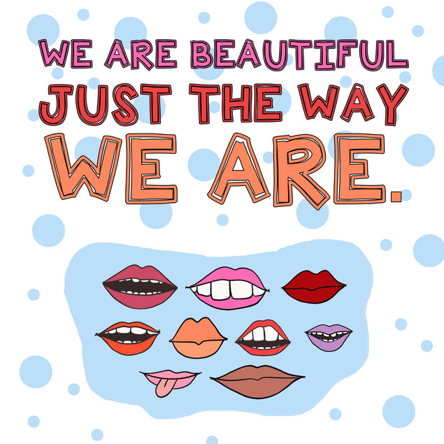 Beautiful The Way We Are International Women?s Day Confetti-exploding Greetings Card