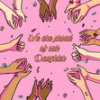 We Are Proud Of Our Daughter In Pink Confetti-exploding Greetings Card