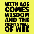 Wisdom And The Faint Smell Of Wee Birthday Confetti-exploding Greetings Card