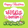 Windy Bottom Christmas Confetti-exploding Greetings Card