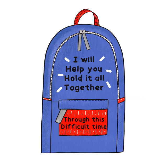 I Will Help You Hold It All Together Confetti-exploding Greetings Card
